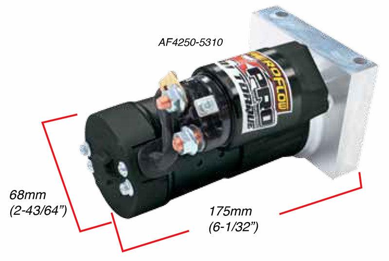 Aeroflow Performance Suit 153 & 168 Tooth Ring Gear, 1.4kw / 1.9hp Motor Aeroflow Small & Big Block Chev XPRO High Torque Starter AF4250-5323 SR