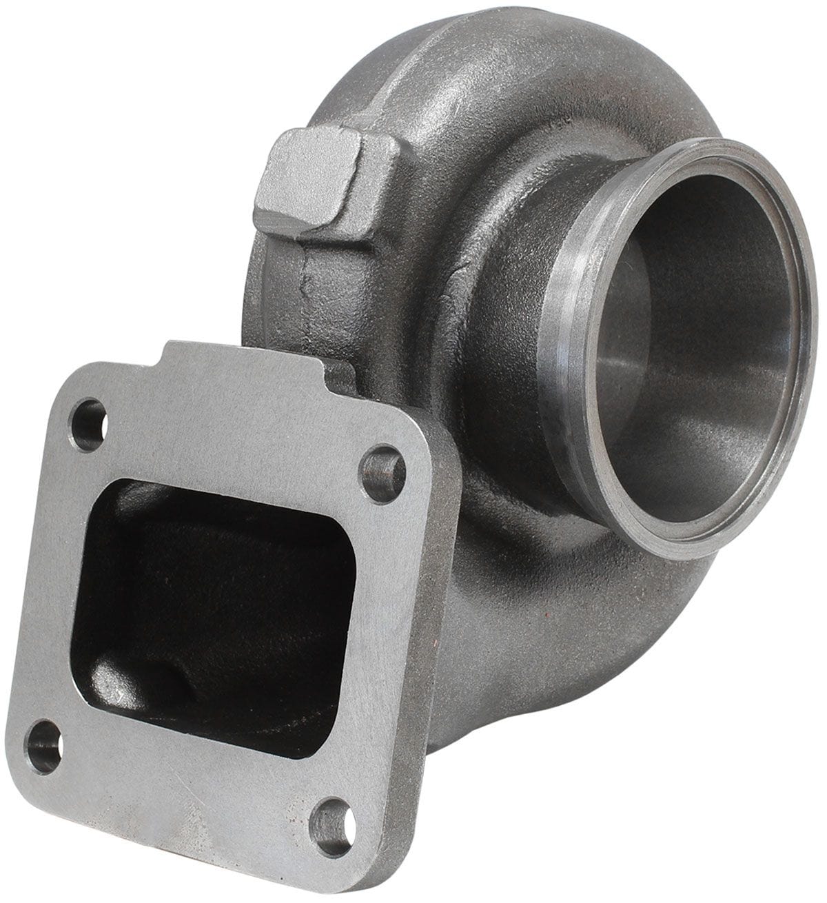 Aeroflow Performance Suit Boosted 6762 Turbo's With T4 Inlet & V-Band Outlet, 0.82 A/R, Ca Aeroflow Boosted .82 A/R T4 Inlet & Outlet Turbo Exhaust Housing, Suits Boosted 6762 Turb SR