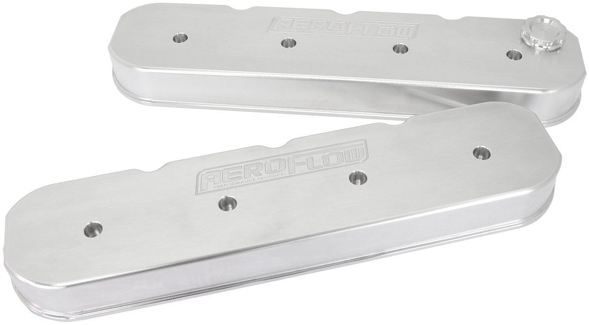 Aeroflow Performance Suit GM LS Series Engines. No Coil Mounts CLEARANCE Aeroflow GM LS Billet Valve Cover Set, Raw Finish with Aeroflow Logo AF77-5010 SR