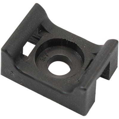 Aeroflow Performance Tools & Shop Equipment Aeroflow Cable Tie Screw Mount 17.6mm x 12.9mm - 100 Pack AF98-9987-100 SR
