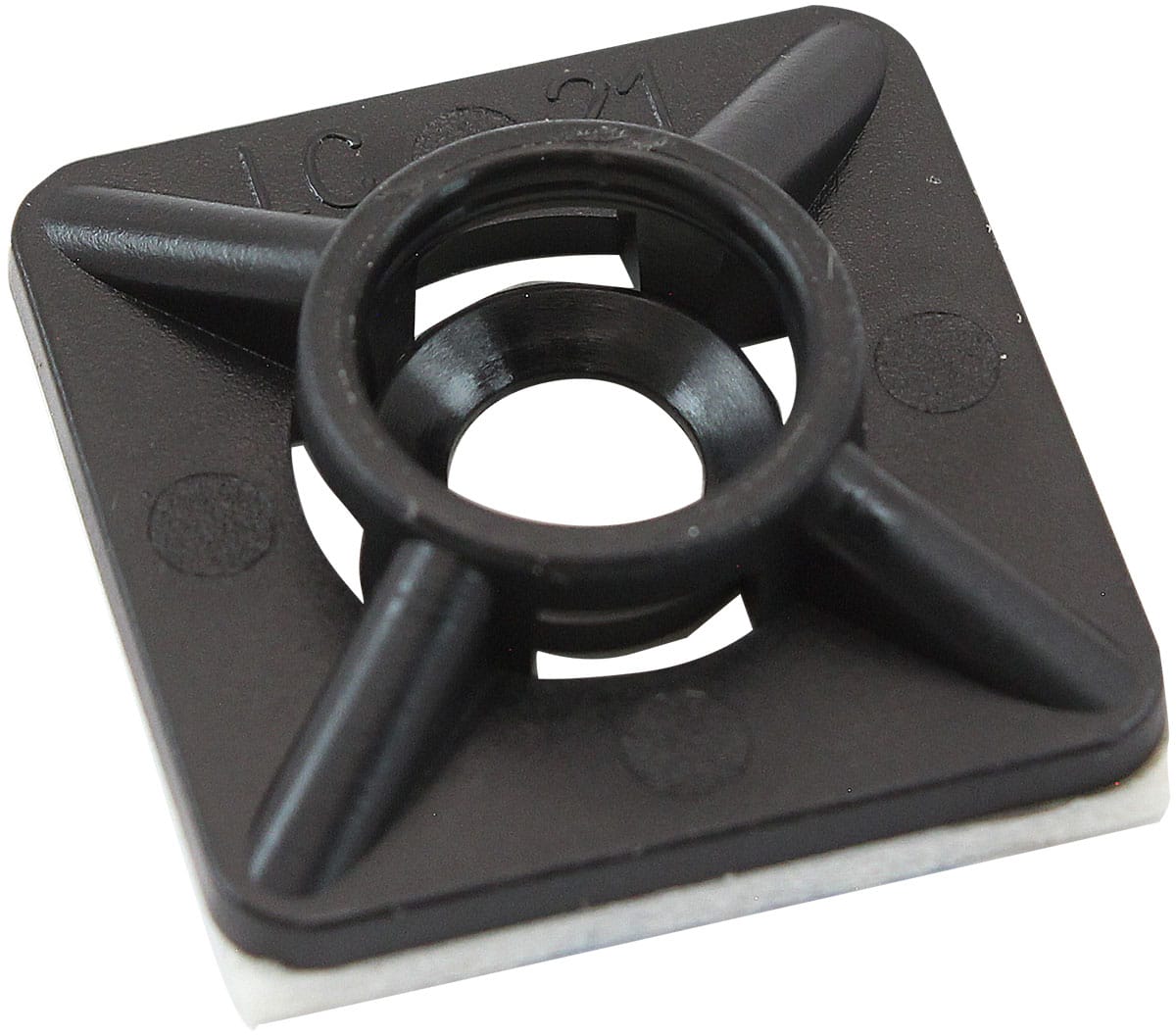 Aeroflow Performance Tools & Shop Equipment Aeroflow Cable Tie Self Adhesive Mount 19mm x 19mm - 25 Pack AF98-9997-25 SR