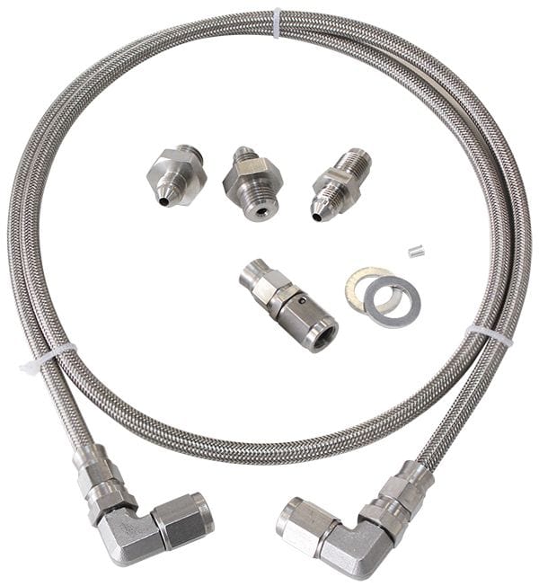 Aeroflow Performance Turbo Accessories AF30-1004 Universal Turbo Oil Feed Line -3AN Line Kit. 1 Metre Long SR