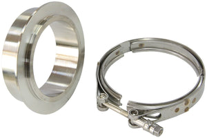 3.59" 304 SS BOOSTED VBAND KIT SUITS BOOSTED TURBOS V-BAND Aeroflow AF8080-1002