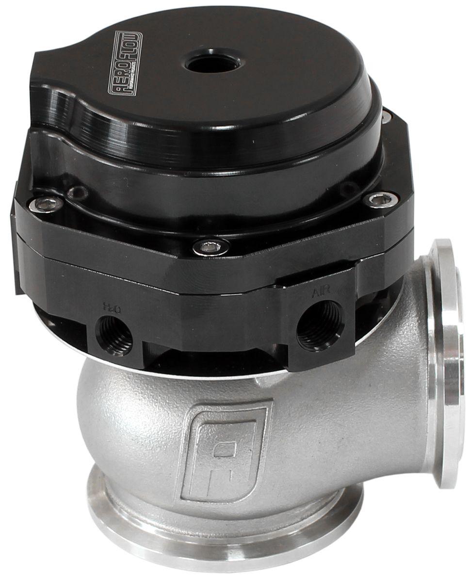 Aeroflow Performance Turbo Accessories AF9552-1000 38mm External Wastegate - Black 14 PSI (1 Bar) AF9552-1000 SR