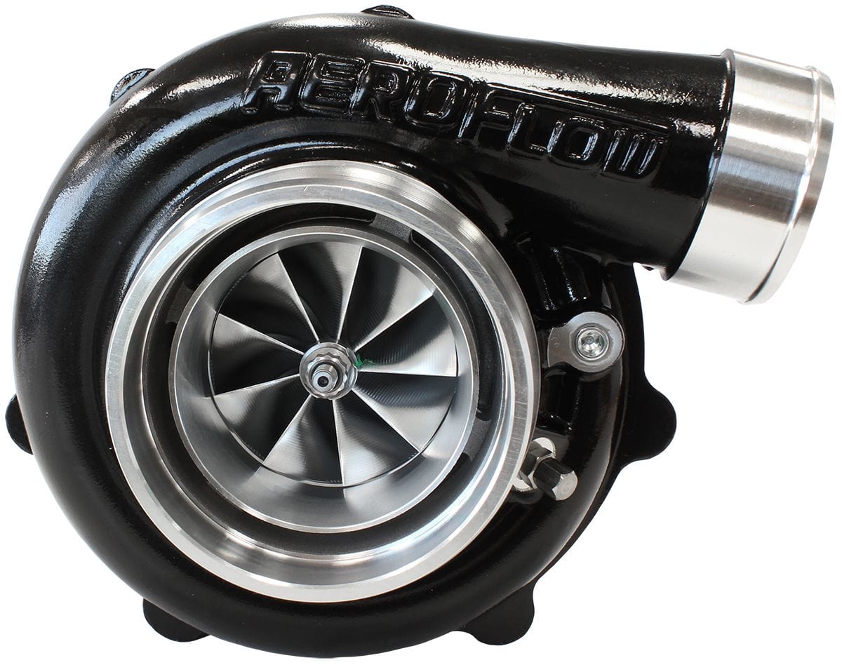 Aeroflow Performance Turbos Black BOOSTED 6862 1.01 VBAND FLANGE V-BAND OUTLET G35 1050hp TURBO AF8005-3073 SR