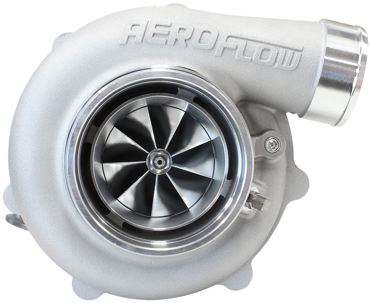 Aeroflow Performance Turbos Silver BOOSTED 6862.83 VBAND FLANGE V-BAND OUTLET G35 1050HP TURBO SR
