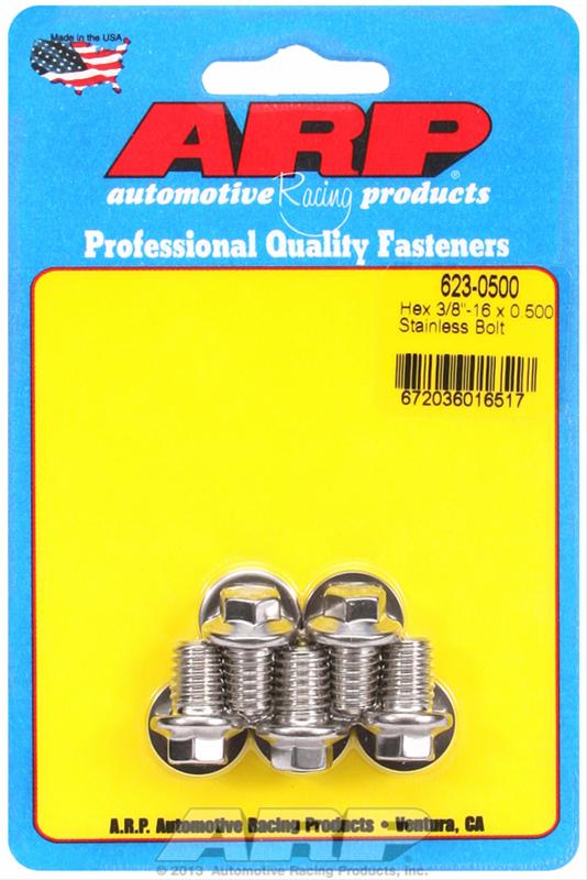 ARP ARP 3/8"-16 x 0.500 hex SS bolts (623-0500) SR