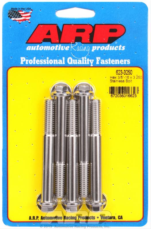 ARP ARP 3/8"-16 x 3.250 hex SS bolts (623-3250) SR
