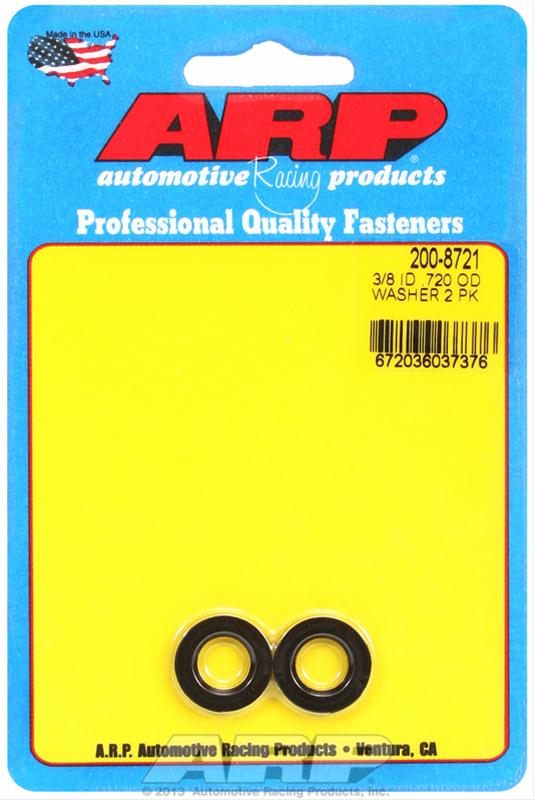 ARP ARP 3/8 ID .720 OD black washers (200-8721) SR