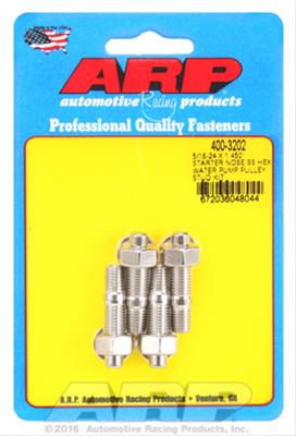 ARP ARP 5/16-24 X 1.450 starter nose SS hex water pump pulley st (400-3202) SR