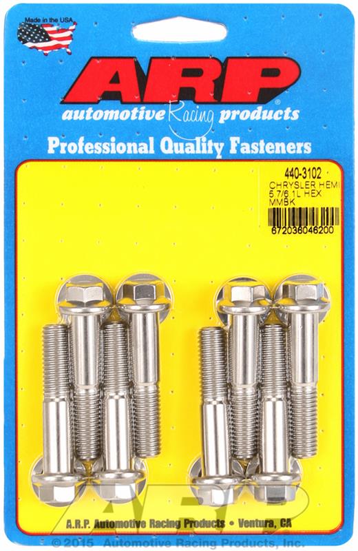 ARP ARP Chrysler hemi 5.7/6.1L SS hex motor mount bolt kit (440-3102) SR