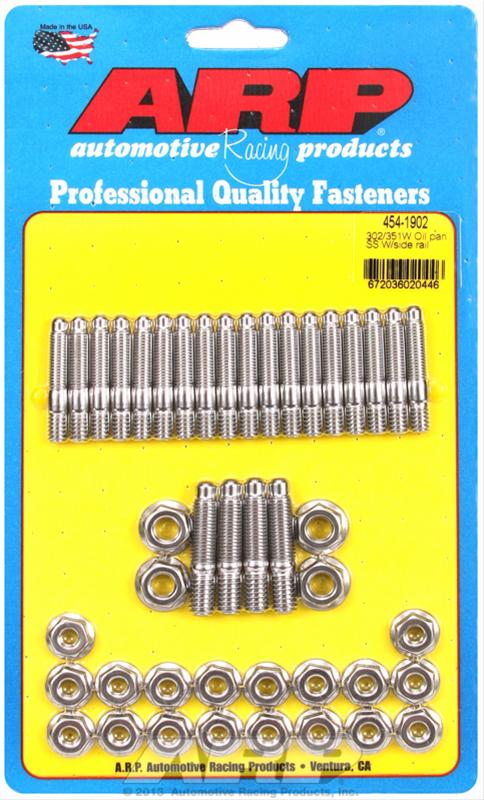 ARP ARP Ford 302/351W oil pan stud kit, w/side rail (454-1902) SR
