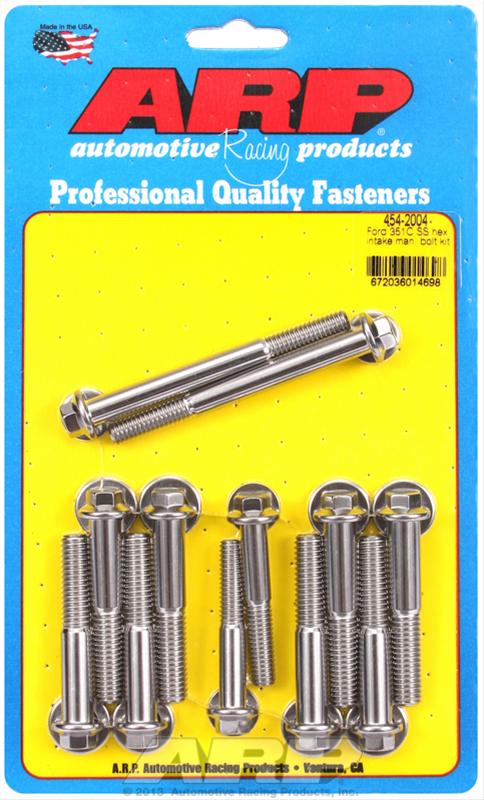 ARP ARP Ford 351C SS hex intake manifold bolt kit (454-2004) SR