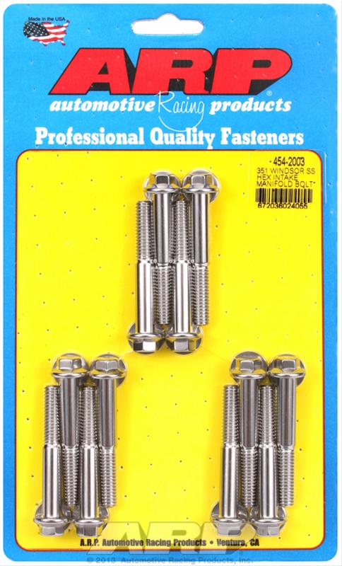 ARP ARP Ford 351W SS hex intake manifold bolt kit (454-2003) SR