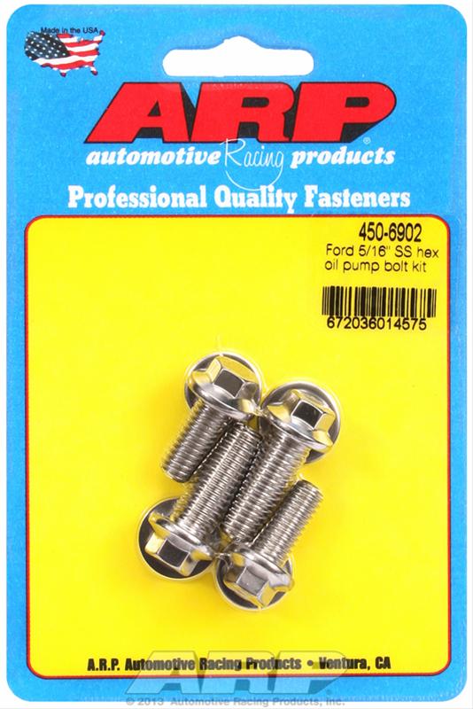 ARP ARP Ford 5/16" SS hex oil pump bolt kit (450-6902) SR