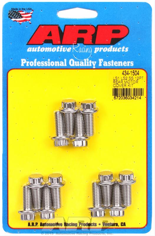 ARP ARP LS1 LS2 SS 12pt rear motor cover bolt kit (434-1504) SR