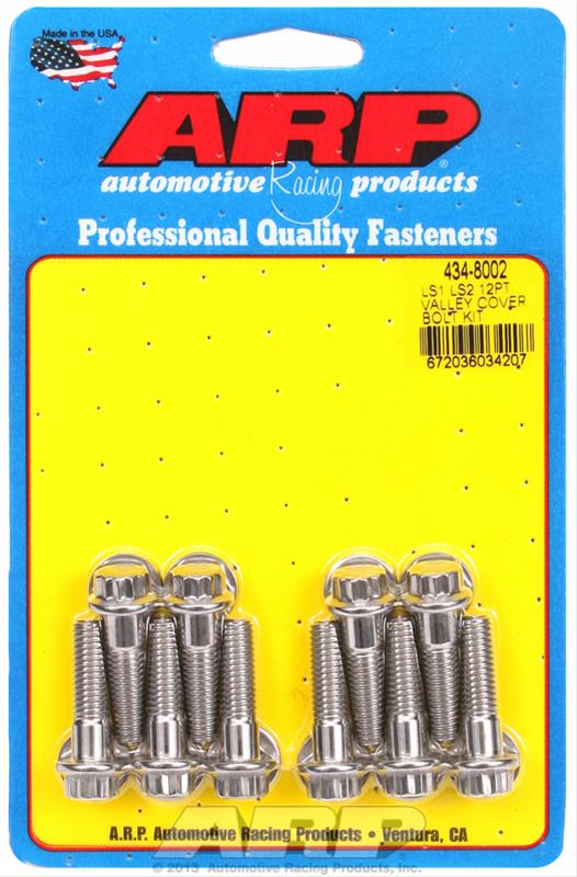 ARP ARP LS1 LS2 SS 12pt valley cover bolt kit (434-8002) SR