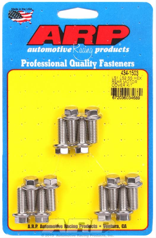 ARP ARP LS1 LS2 SS hex rear motor cover bolt kit (434-1503) SR