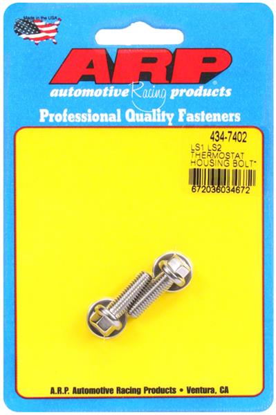 ARP ARP LS1 LS2 SS hex thermostat housing bolt kit (434-7402) SR