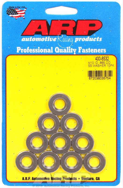 ARP ARP M10 ID .865 OD SS washers (400-8532) SR