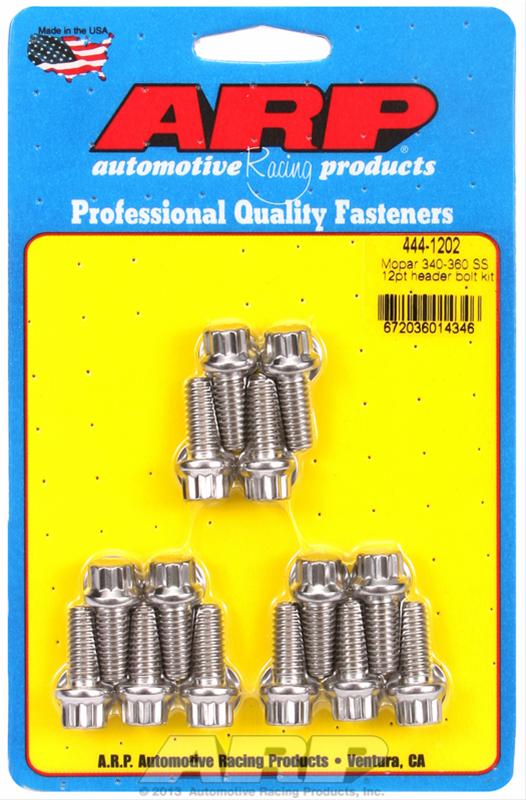 ARP ARP Mopar 340-360 SS 12pt header bolt kit (444-1202) SR