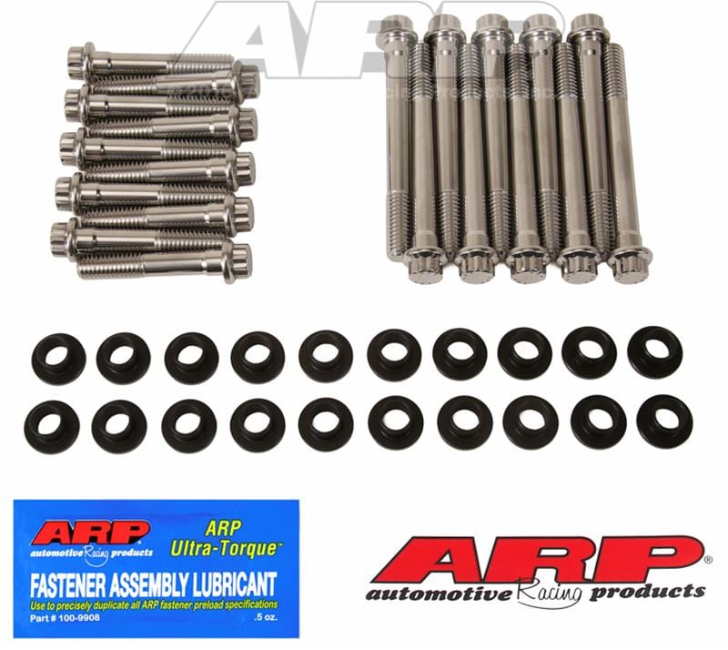 ARP SB Ford, w/W heads, SS 12pt head bolt kit 454-3705