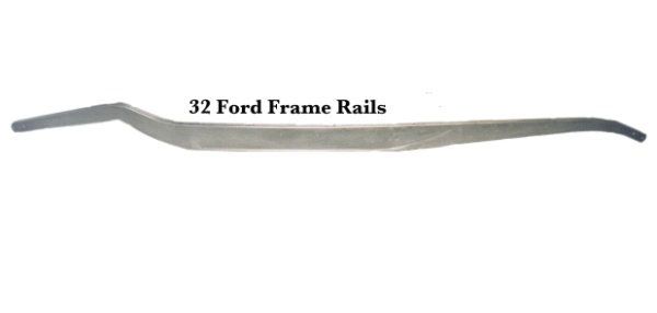 ASC Asc Replacement 1932 Ford Stamped Steel Frame Rails ASC10132 SR