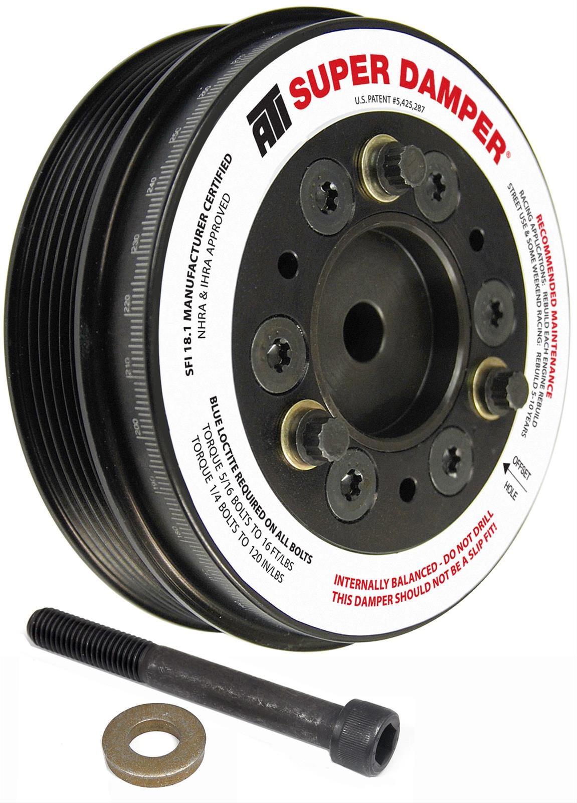 ATI Performance Products ATI Super Damper Serpentine Series Harmonic Balancers ATI917992 SR