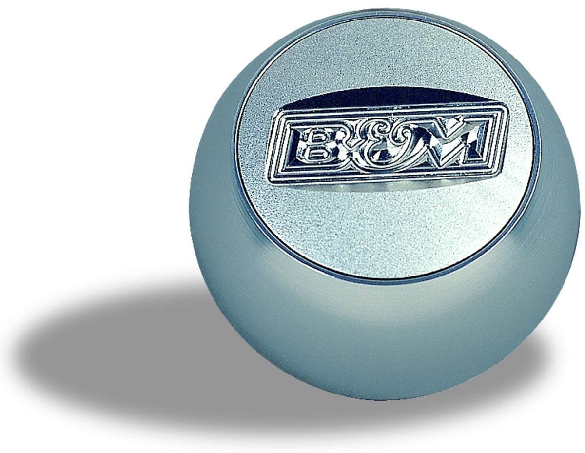B&M Billet Aluminium With B&M Engraved Logo B&M QuickSilver Knob BM80534 SR