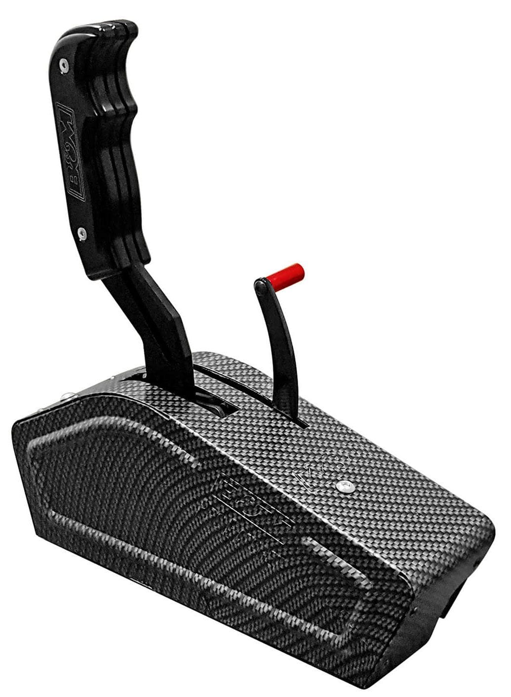 B&M Fits 3 & 4 speed GM, Ford & Chrysler transmissions, Pistol grip, Blac B&M Stealth Pro Ratchet Shifter BM81119 SR