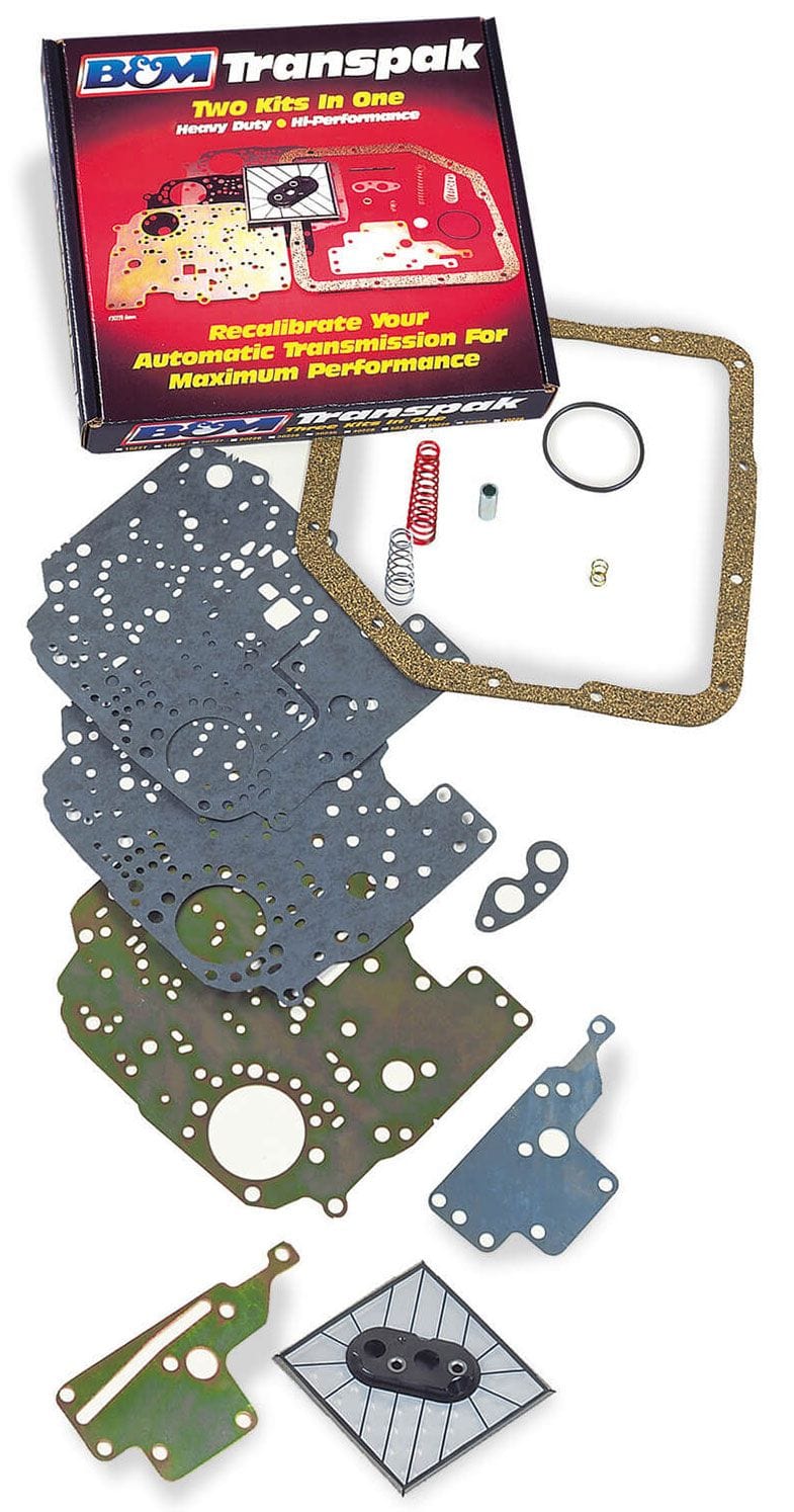 B&M Suit 1980-86 TH-350C Buick, Chev, Pontiac, Recalibrate Your Transmiss B&M Transpak Kit BM30235 SR