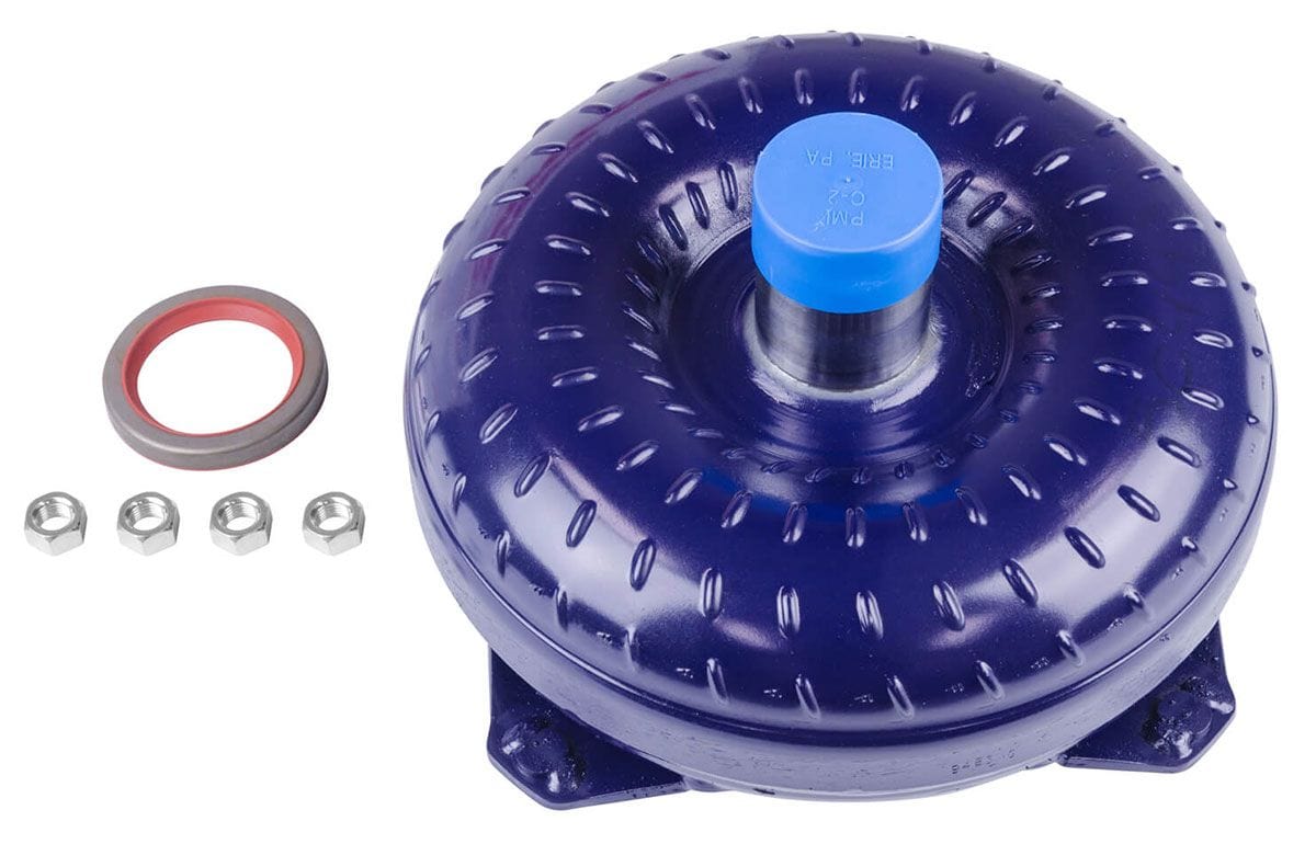B&M Suit Ford 1970-82 C4 With Step Case, 26 Spline Input Shaft With 10.5" B&M Holeshot 3000 Torque Converter BM50436 SR