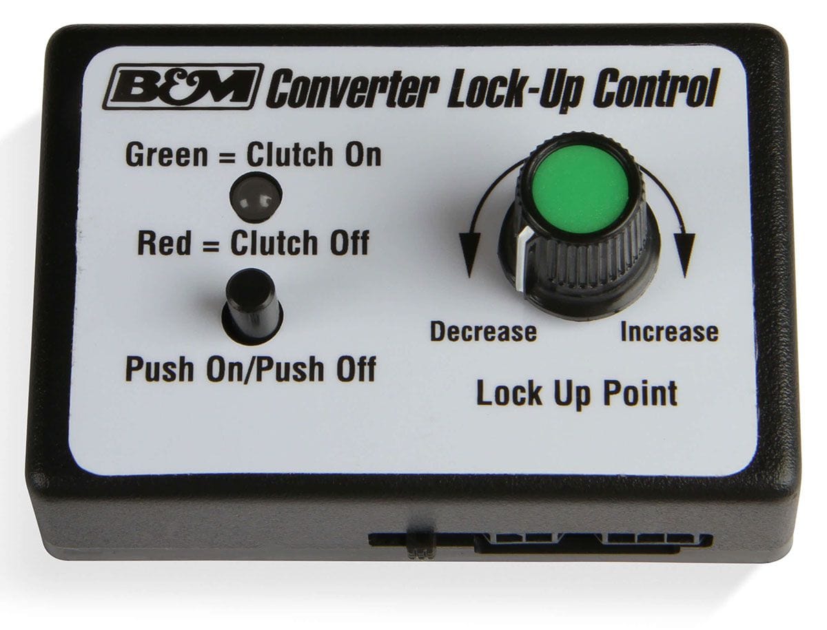 B&M Suit GM Automatic Transmissions With Lockup Converter & Mechanical Sp B&M Converter Lockup Control BM70244 SR