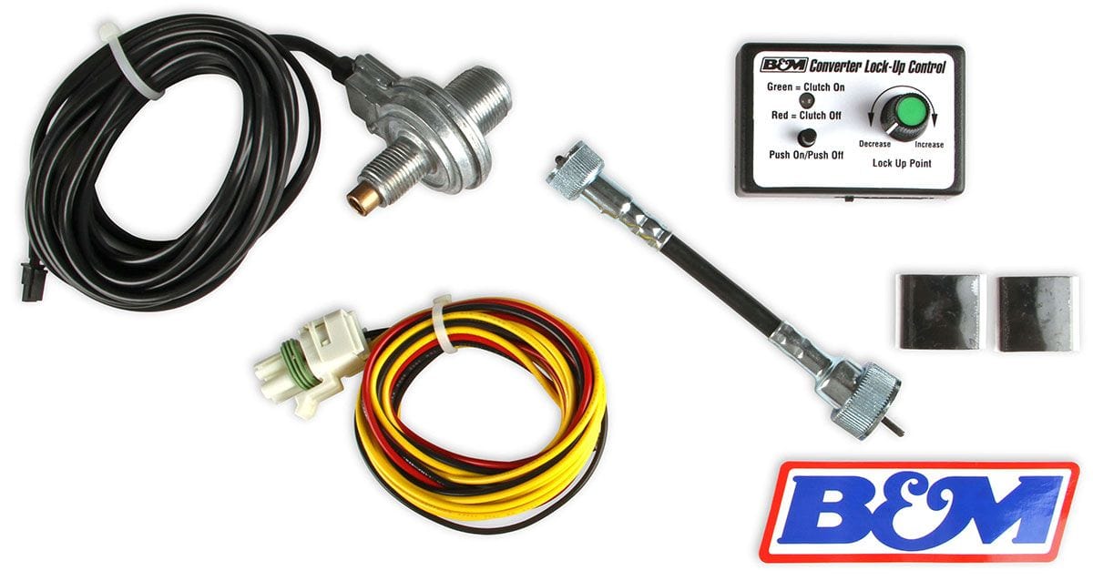 B&M Suit GM Automatic Transmissions With Lockup Converter & Mechanical Sp B&M Converter Lockup Control BM70244 SR