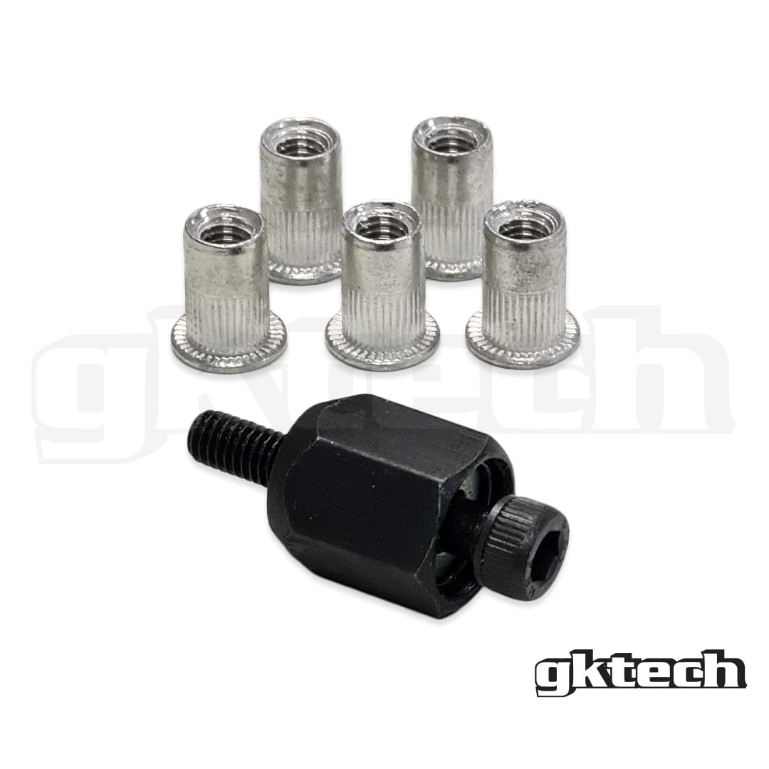 Rivnut tool and rivnuts