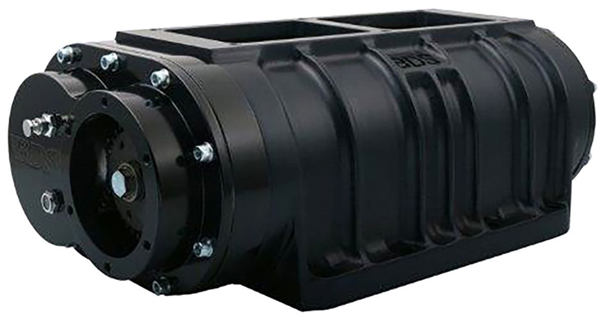 BDS New Case With 3-Lobe Hard Anodised Billet Rotors, Billet Front Cover Blower Drive Service Cast 8-71 Blower - Stage 2 BDSBL-8712-0000B SR