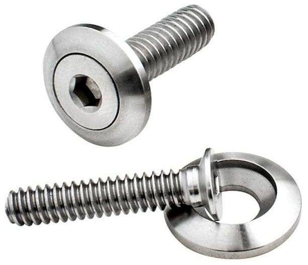 BILLET 5/16-18 x 1" Bolt With 1" O.D Washer Billet Specialties S/S Pro Bolt BS66115 SR