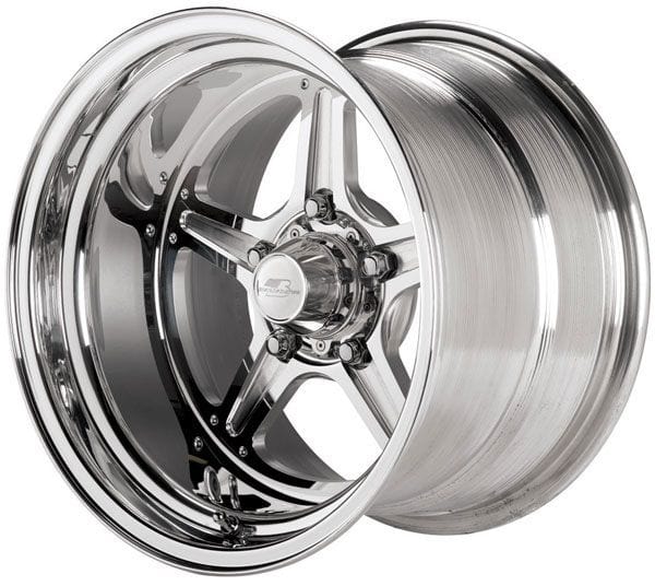 BILLET 5 x 4.5" Bolt Circle with 3.5" Backspace Billet Specialties Street Lite Wheel 15" x 10" BSRS035106535N SR