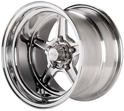 BILLET 5 x 4.5" Bolt Circle with 3.5" Backspace Billet Specialties Street Lite Wheel 15" x 7" BSRS035706535N SR