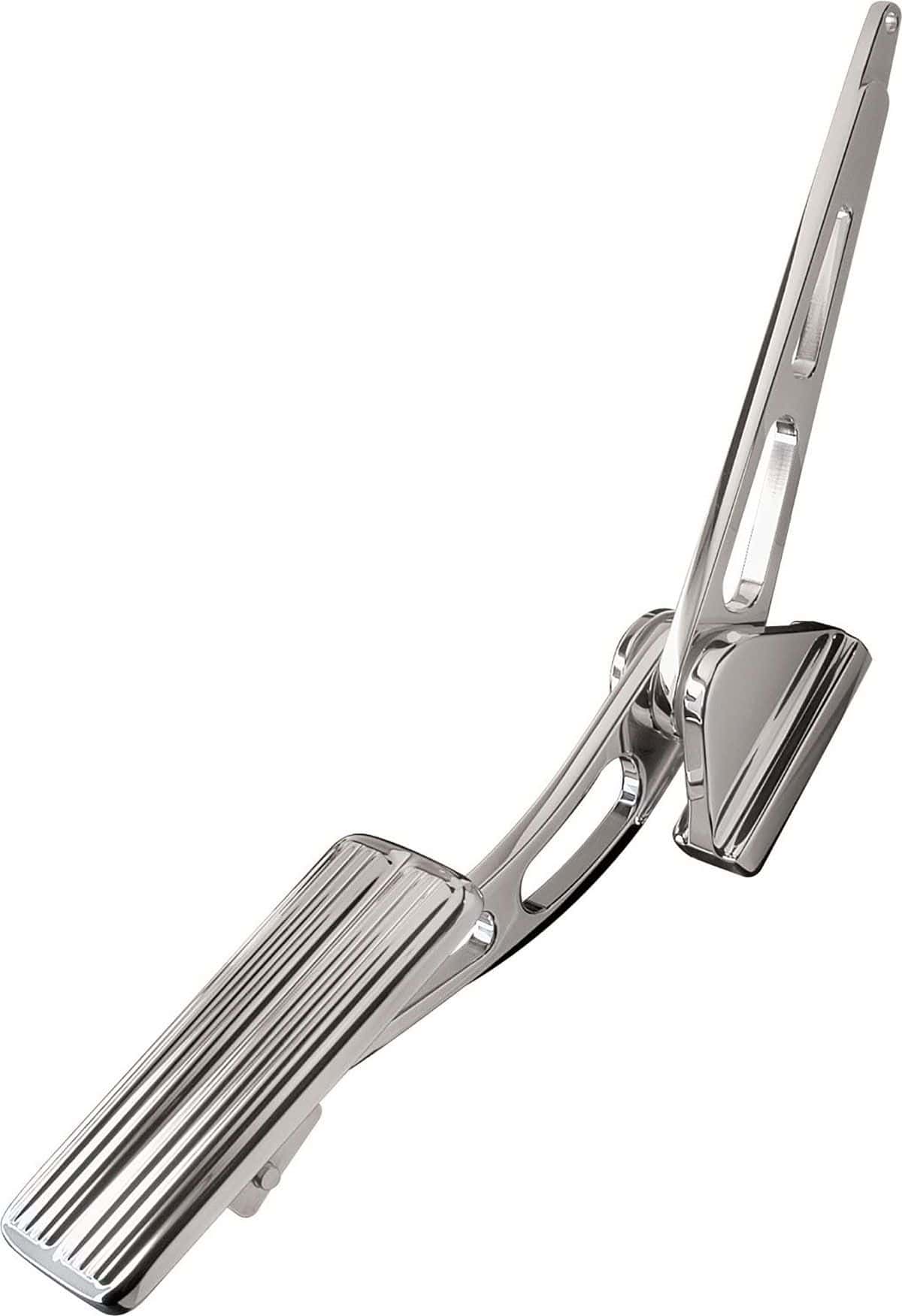 BILLET Street Rod Series With Ribbed Pedal Billet Specialties Rectangle Gas/Accelerator Pedal - Polished BS199110 SR