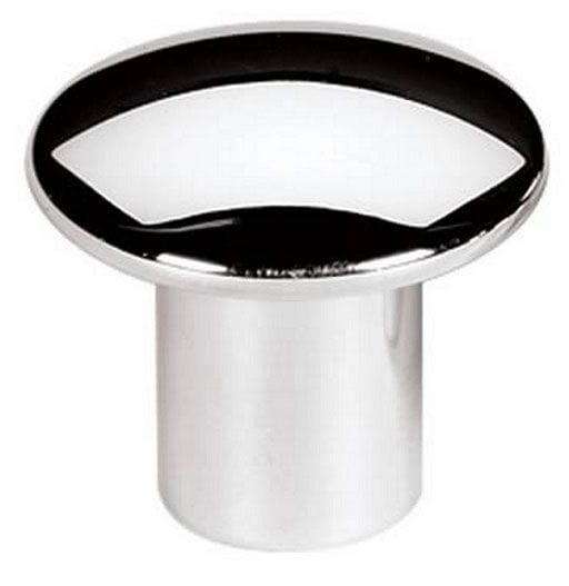 BILLET Universal Fit, 3/16" Bore With Set Billet Specialties Smooth Style Billet Dash Knob - Polished BS26003 SR