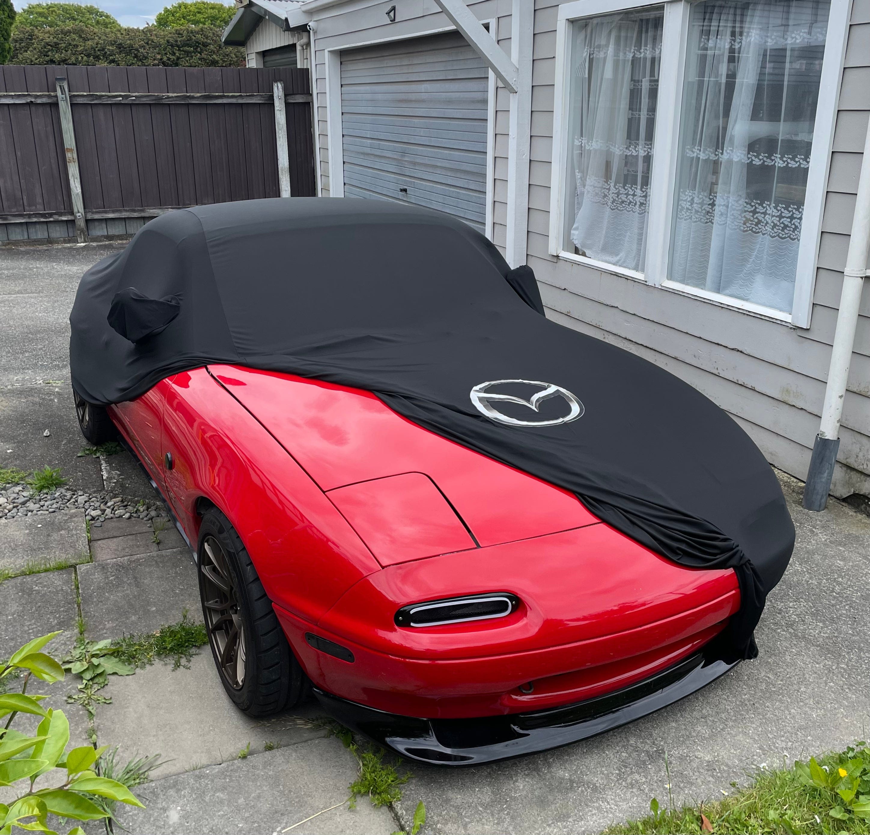 Boosted Kiwi Boosted Kiwi Black / Mazda / Standard Mazda Mx5 (NA / NB) Custom Fit Indoor Car Cover (1989 - 2005) SR