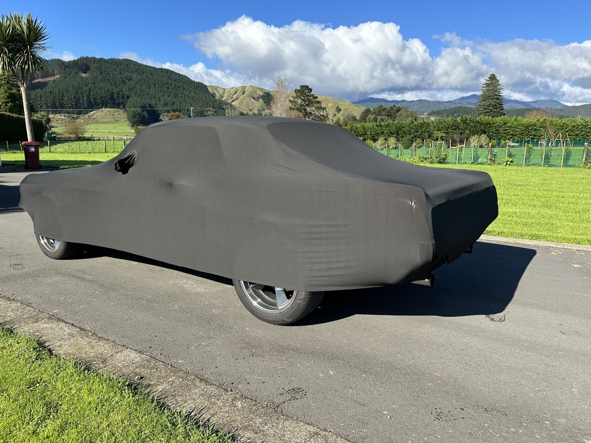 Boosted Kiwi Boosted Kiwi Ford Mustang First Generation (1965 - 1973) Custom Fit Indoor Car Cover SR