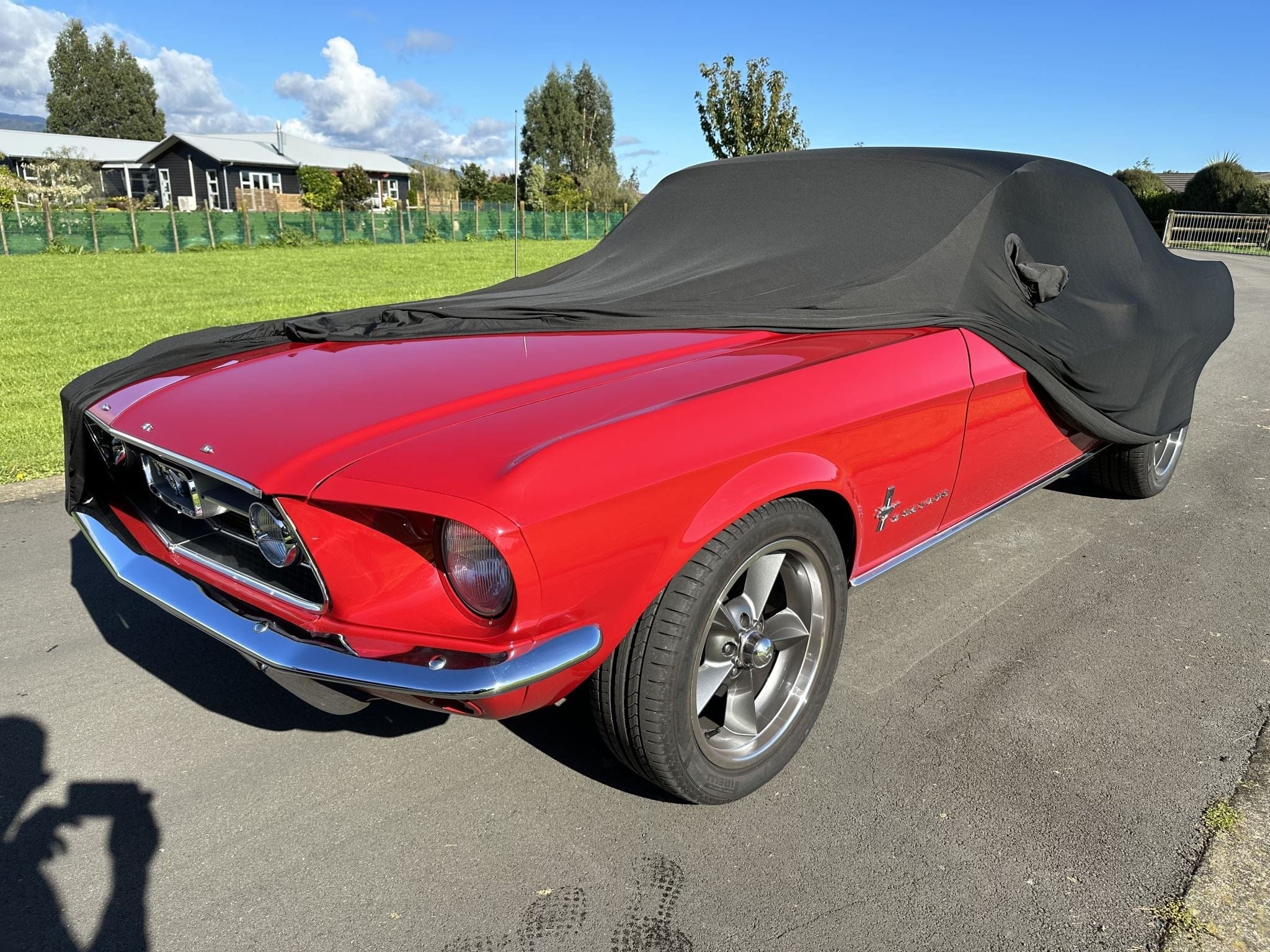 Boosted Kiwi Boosted Kiwi Ford Mustang First Generation (1965 - 1973) Custom Fit Indoor Car Cover SR