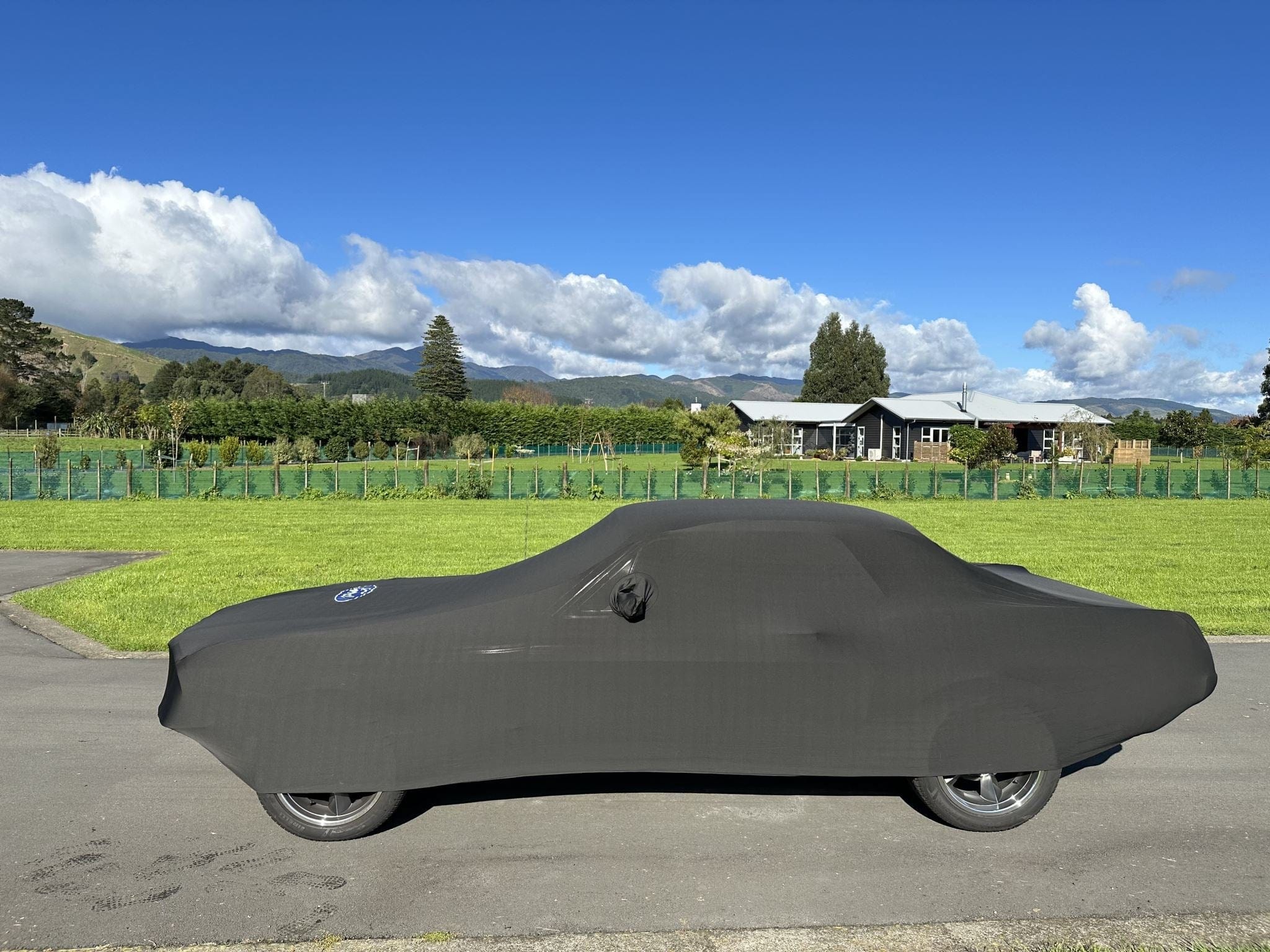 Boosted Kiwi Boosted Kiwi Ford Mustang First Generation (1965 - 1973) Custom Fit Indoor Car Cover SR