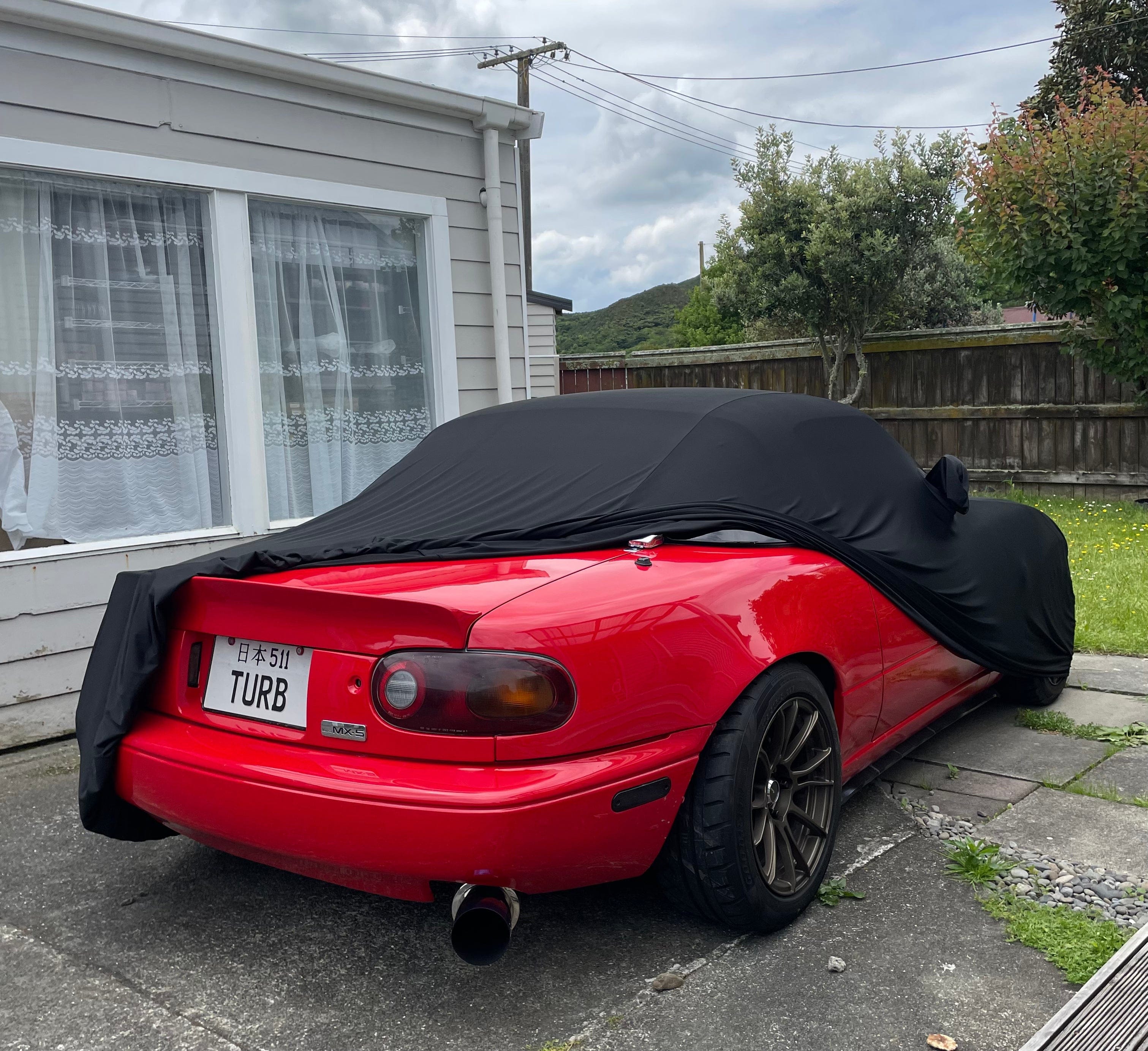 Boosted Kiwi Boosted Kiwi Mazda Mx5 (NA / NB) Custom Fit Indoor Car Cover (1989 - 2005) SR