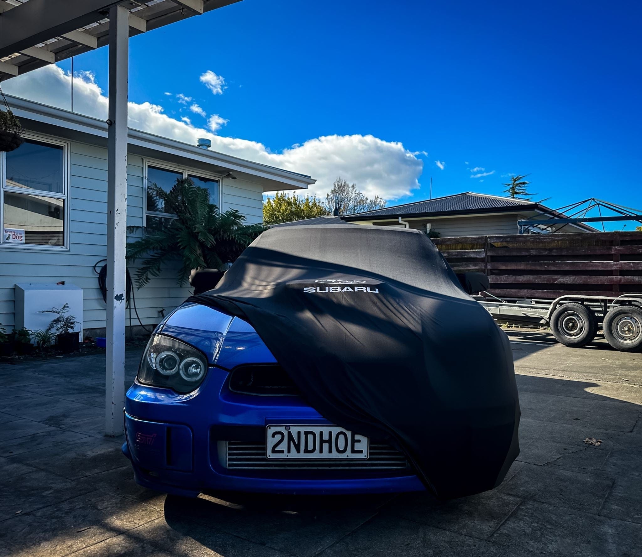 Boosted Kiwi Boosted Kiwi Subaru Impreza / WRX / STI GD Custom Fit Indoor Car Cover (2000 - 2007) SR