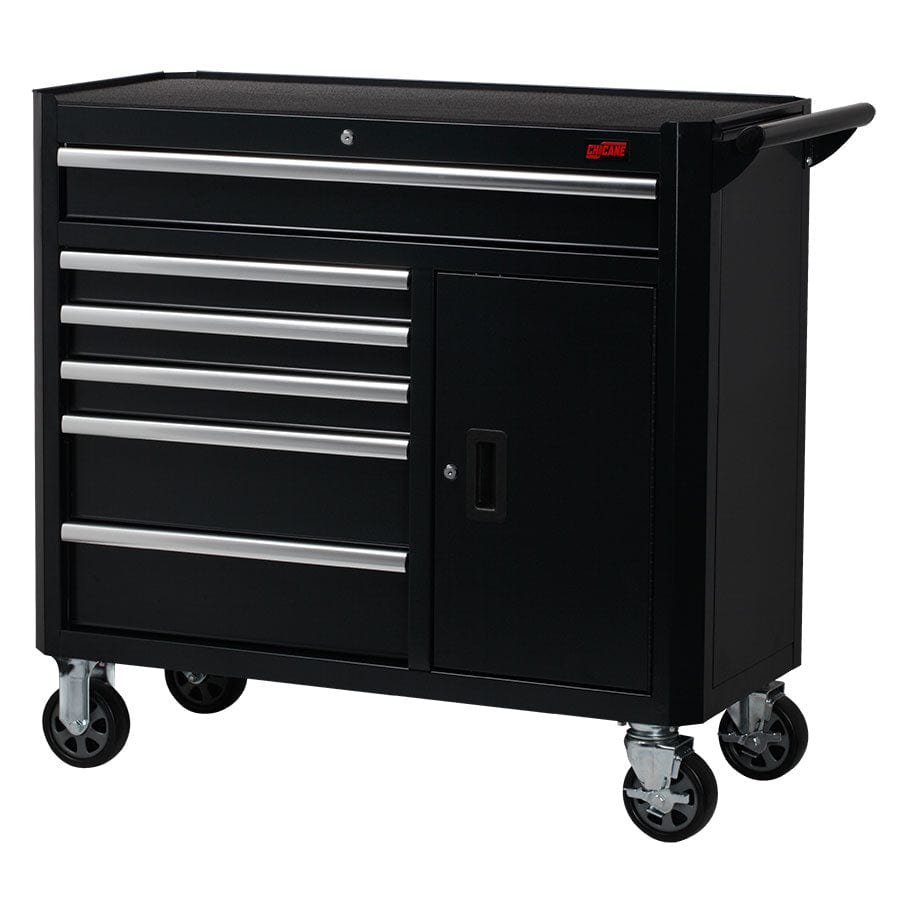 Chicane Tools STORAGE 41" 6 DRAWER 1 DOOR MOBILE TOOL TROLLEY SR