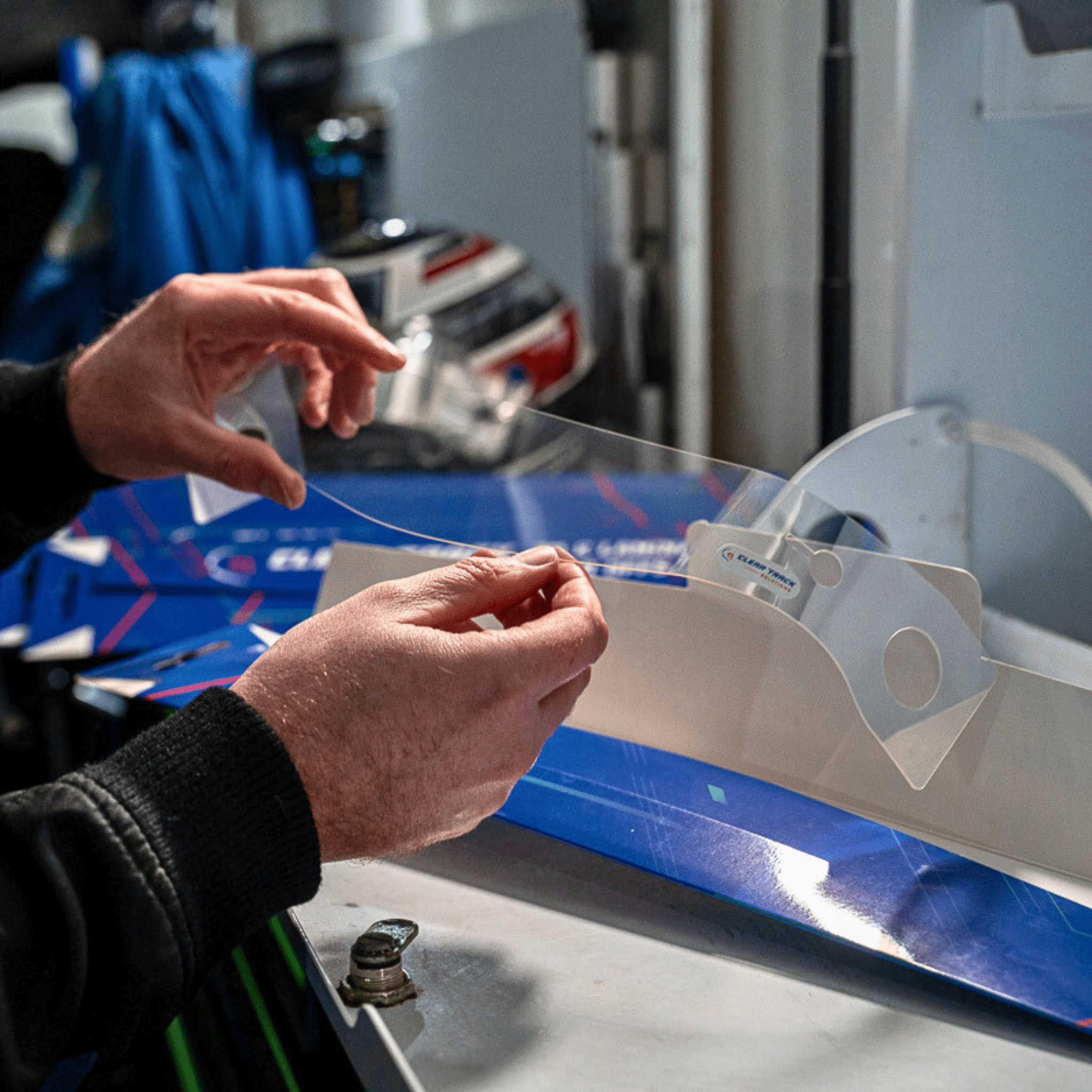 Clear Track Solutions CTS Laminated Tear Offs for OMP (CTS-33888C1) SR