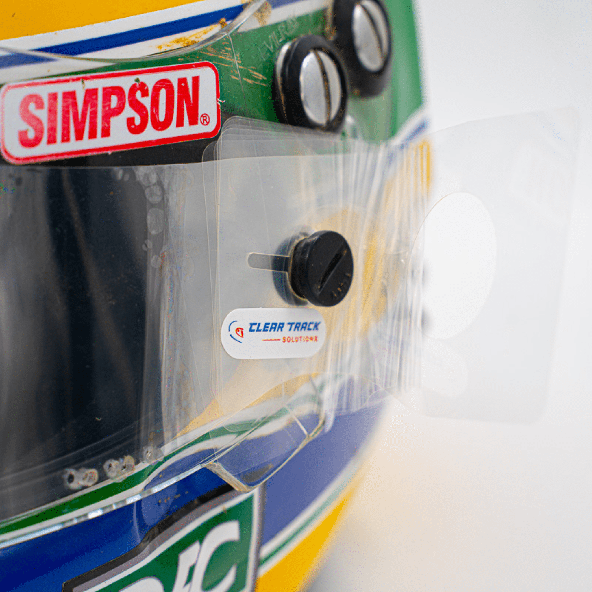 Clear Track Solutions CTS Laminated Tear Offs for RaceQuip Pro 15 (CTS-33889C2) SR